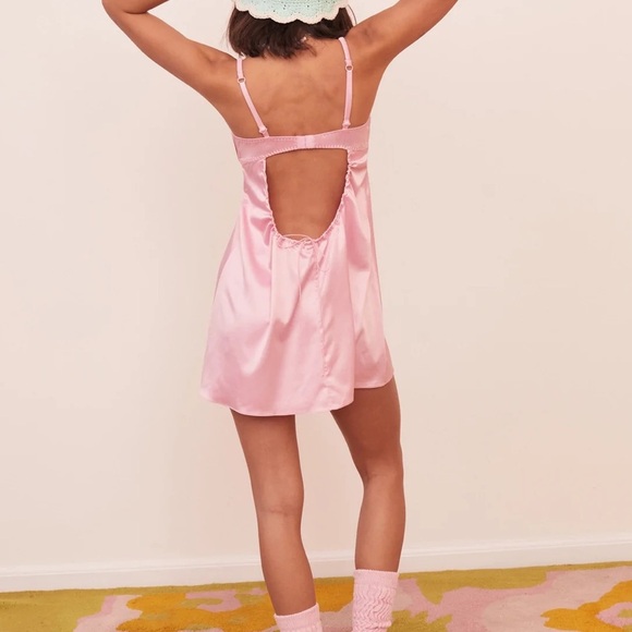 For Love & Lemons Gracie Slip Dress - Picture 4 of 8